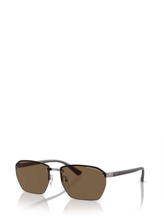 26FW 알마니 선글라스 AX2048S 608573 SHINY GUNMETAL - ARMANI