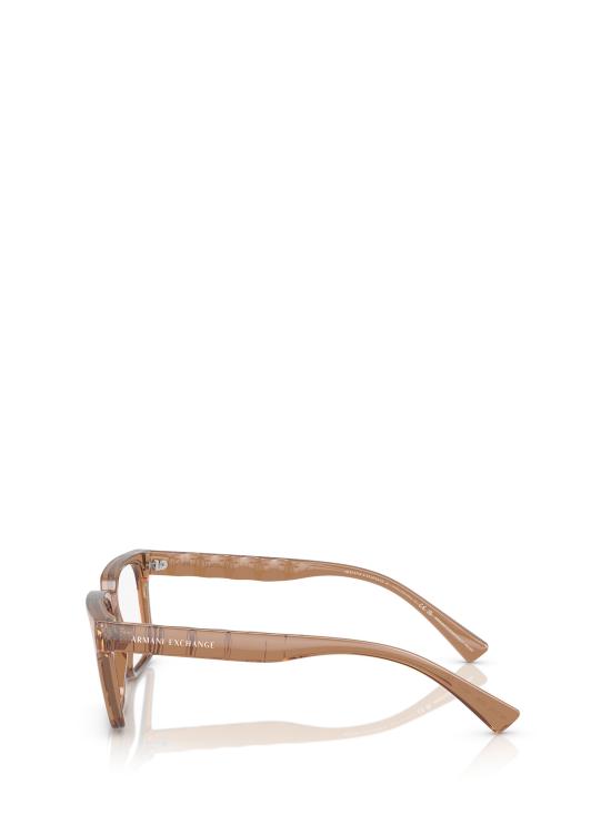 26FW 알마니 안경 AX3122 8358 SHINY TRANSPARENT BROWN - ARMANI