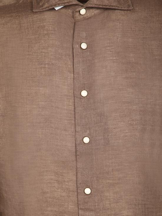 26SS 델 오글리오 셔츠 DARRENAUT VI26 396 Brown - DELL'OGLIO