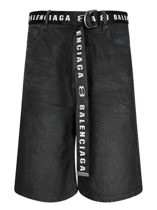 26SS 발렌시아가 숏팬츠 871361 TQW56 2279 Black