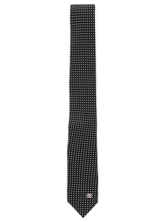 26FW 발렌티노 가라바니 넥타이 YEV195GGQ 0NI NERO BIANCO