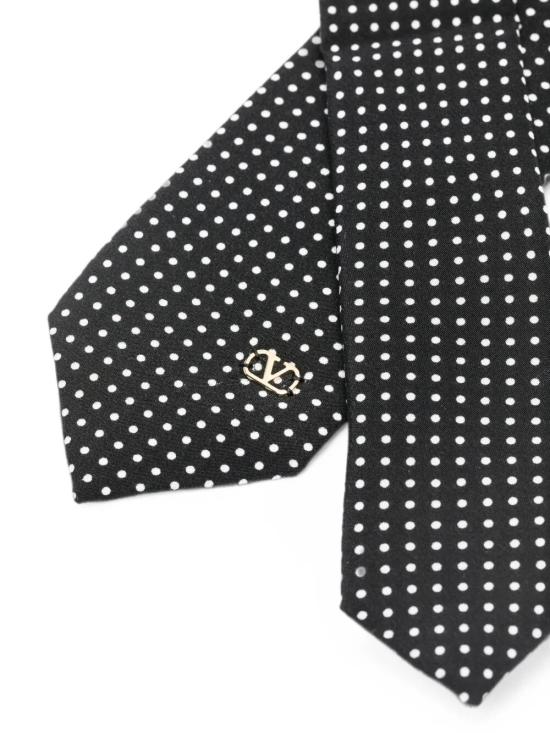 26FW 발렌티노 가라바니 넥타이 YEV195GGQ 0NI NERO BIANCO - VALENTINO GARAVANI