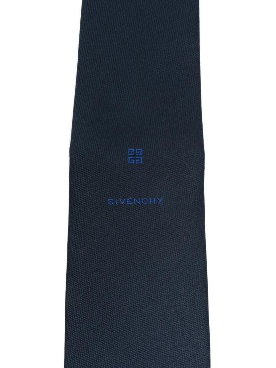 26FW 지방시 넥타이 710003930003 098 DARK BLUE - GIVENCHY