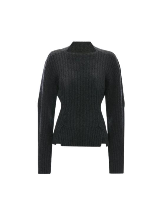 26FW 빅토리아 베컴 긴팔 티셔츠 1326KJU007314A9896 Gray - VICTORIA BECKHAM