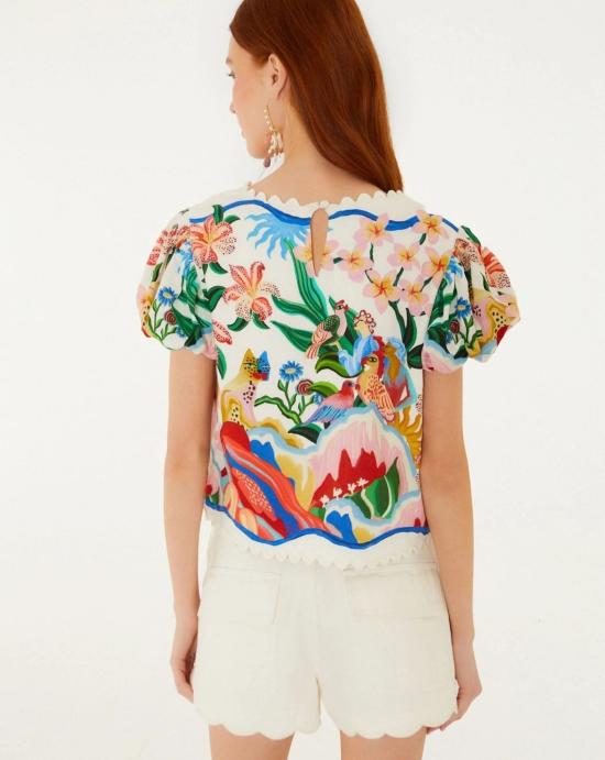 26FW 팜 리오 팬츠 356403 WHITE White - FARM RIO