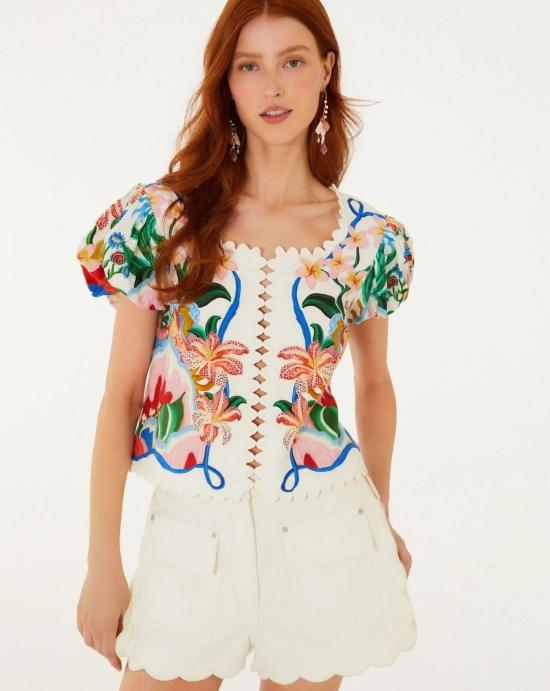26FW 팜 리오 팬츠 356403 WHITE White - FARM RIO