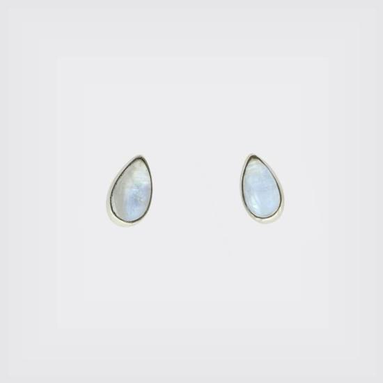  Jane Diaz 이어링 제인 디아즈 스타일의 반짝이는 물방울 모양 스터드 귀걸이 (금도금) - OTHER BRANDS