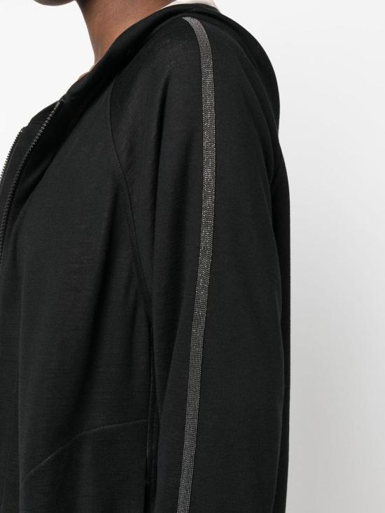 26FW 브루넬로 쿠치넬리 가디건 MD828SM606C9185 Black - BRUNELLO CUCINELLI