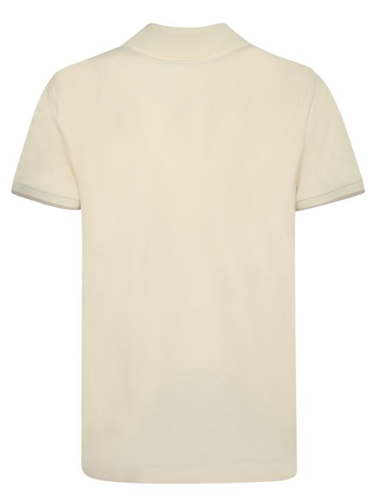 26SS 몽클레어 로고 패치 코튼 피케 폴로 셔츠 8A00004 84720 034 White - MONCLER