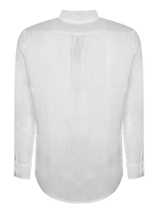 26SS 폴로 랄프로렌 포니 자수 리넨 셔츠 (211970730009) 211970730 518 White - POLO RALPH LAUREN