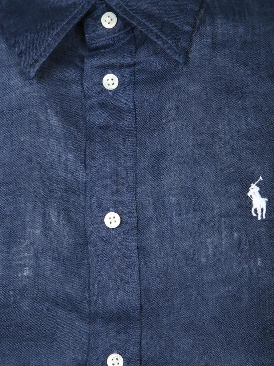 26SS 폴로 랄프로렌 포니 자수 리넨 셔츠 (211970730009) 211970730 519 White - POLO RALPH LAUREN