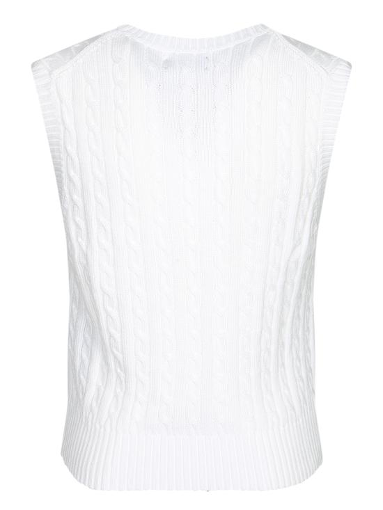 26SS 폴로 랄프로렌 베스트 211971882 001 White - POLO RALPH LAUREN