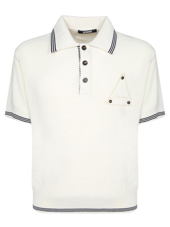 26SS 자크뮈스 폴로 티셔츠 POM00618 AK00318 100 White