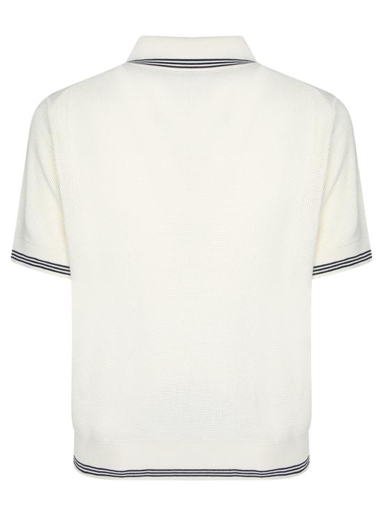 26SS 자크뮈스 폴로 티셔츠 POM00618 AK00318 100 White - JACQUEMUS