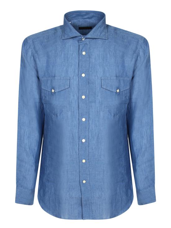26SS 델 오글리오 셔츠 DARRENTEXA VI26 393 Blue