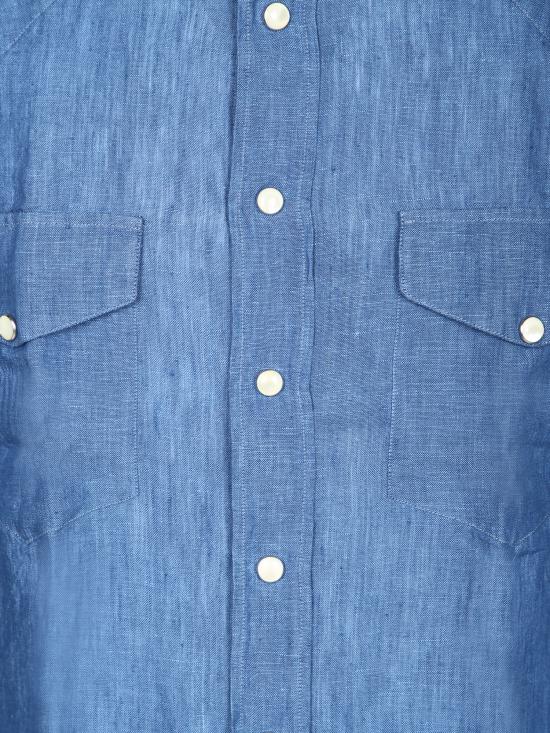 26SS 델 오글리오 셔츠 DARRENTEXA VI26 393 Blue - DELL'OGLIO