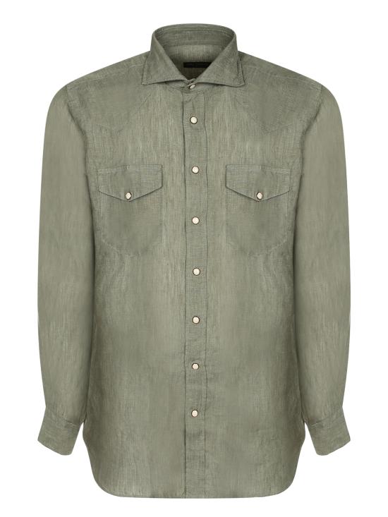 26SS 델 오글리오 셔츠 DARRENTEXA VI26 395 Green