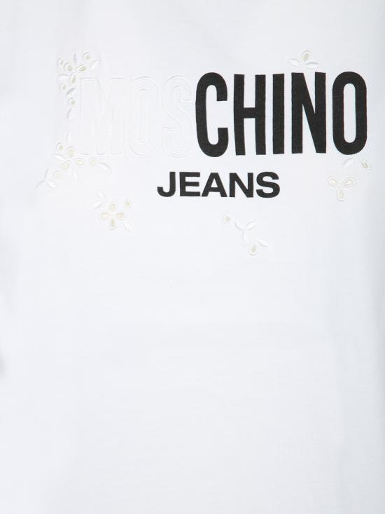 26SS 모스키노 탑 0704 3234 5001 White - MOSCHINO
