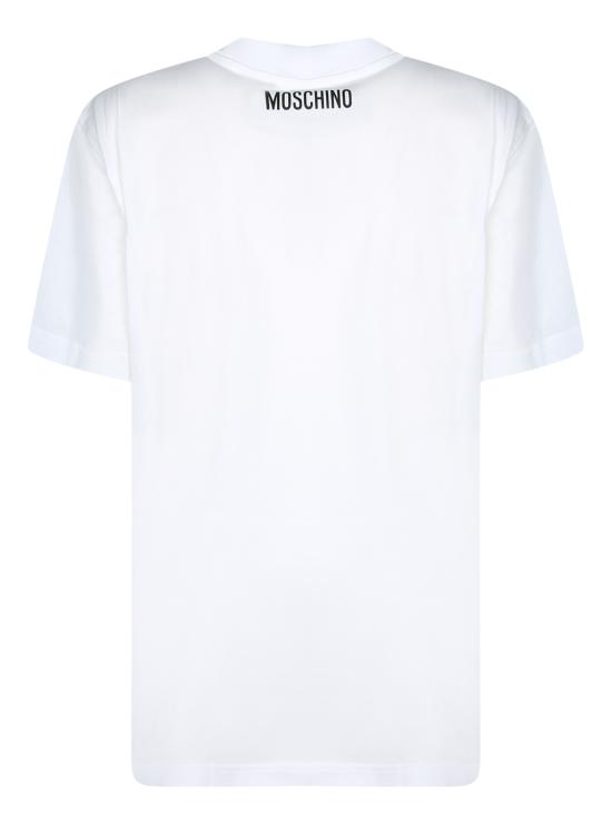 26SS 모스키노 탑 0711 441 1001 White - MOSCHINO