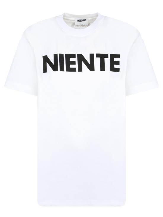 26SS 모스키노 탑 0708 441 1001 White