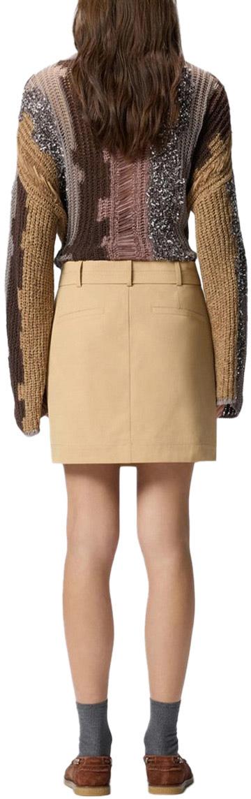 26SS 핑코 미디 스커트 106279A2ERD41 BEIGE - PINKO