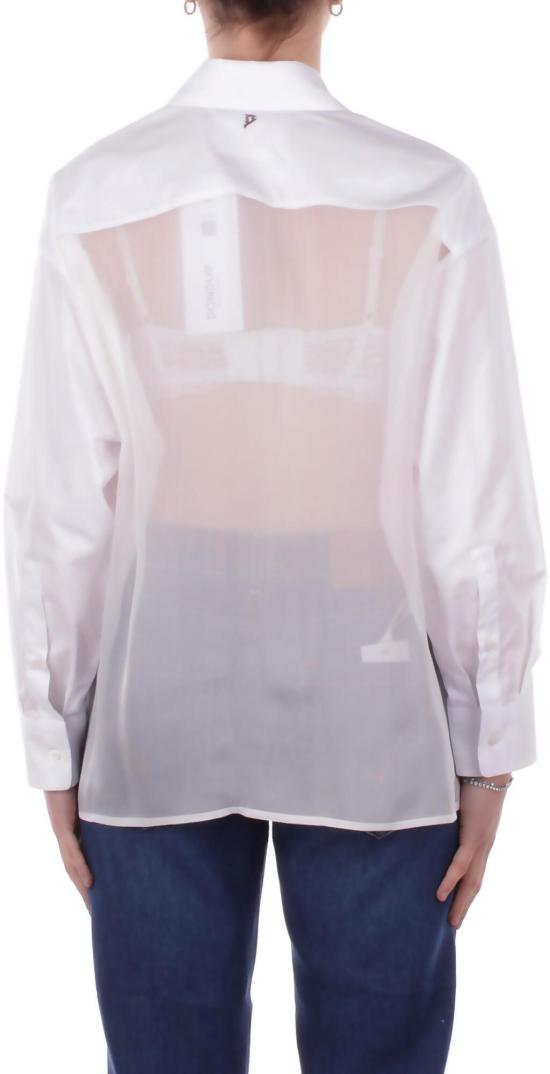26SS 돈답 블라우스 DC492CF0200V000 WHITE - DONDUP