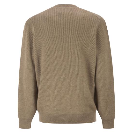 26FW 브루넬로 쿠치넬리 니트웨어 M22203900 BEIGE - BRUNELLO CUCINELLI