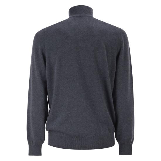  브루넬로 쿠치넬리 캐시미어 집업 니트 M2200124 AVIO - BRUNELLO CUCINELLI