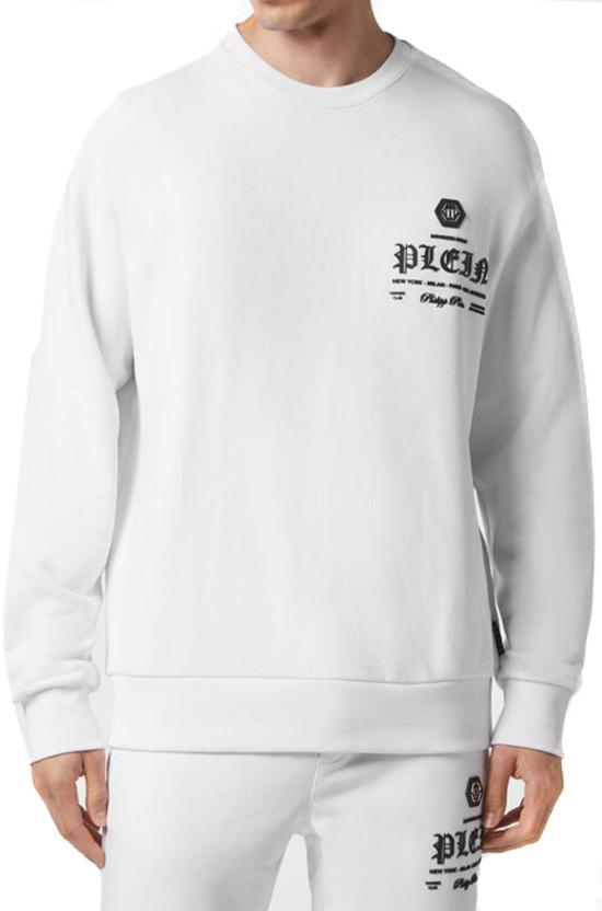  필립 플레인 스웨터 SADCMJO1193PJO002N WHITE - PHILIPP PLEIN