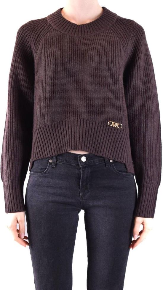  마이클 코어스 스웨터 MF360NR6V1201 BROWN - MICHAEL KORS