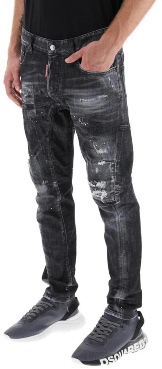  디스퀘어드2 데님 팬츠 S74LB1360S30357900 BLACK - DSQUARED2