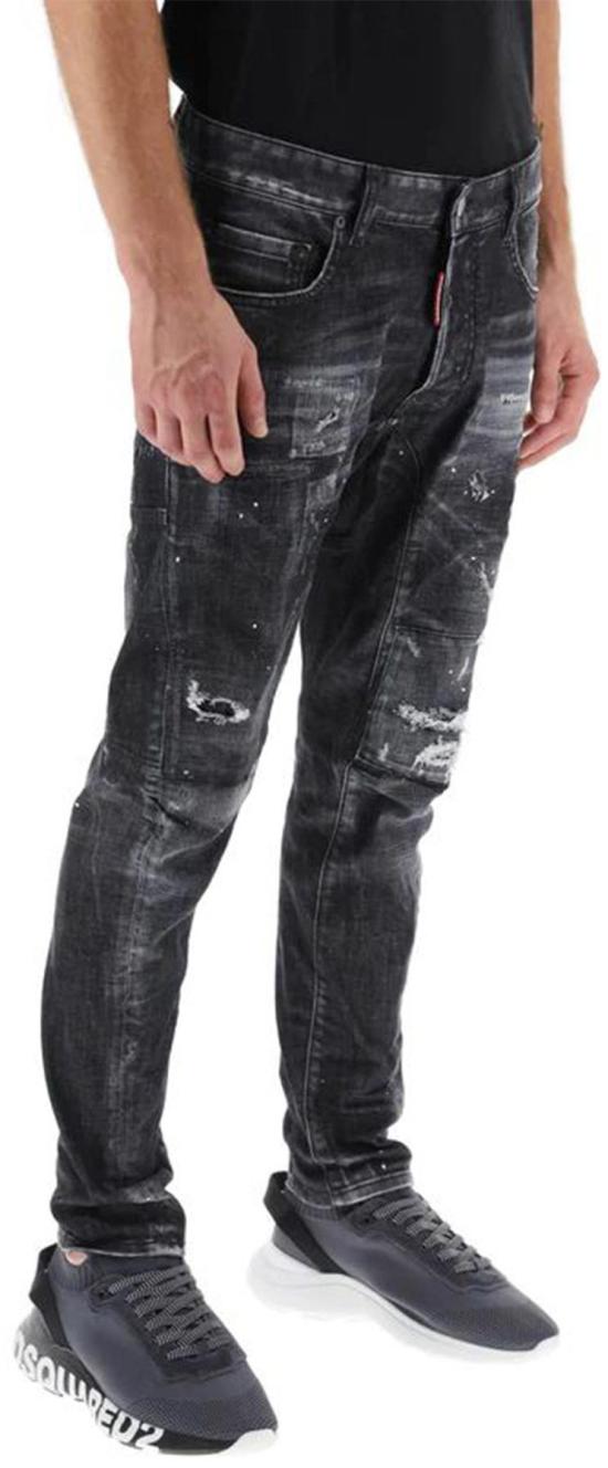  디스퀘어드2 데님 팬츠 S74LB1360S30357900 BLACK - DSQUARED2