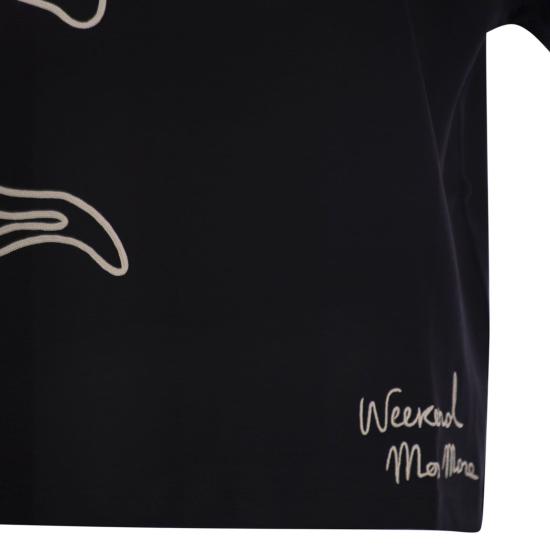 26FW 위켄드막스마라 폴로 티셔츠 2625976051600 BLACK - WEEKEND MAX MARA
