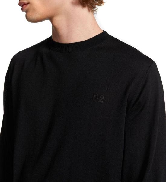 25FW 디스퀘어드2 스웨터 S74HA1442S18310900 BLACK - DSQUARED2