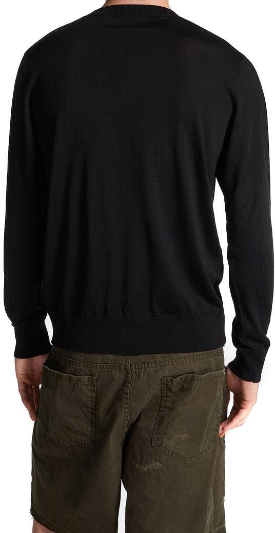 25FW 디스퀘어드2 스웨터 S74HA1442S18310900 BLACK - DSQUARED2