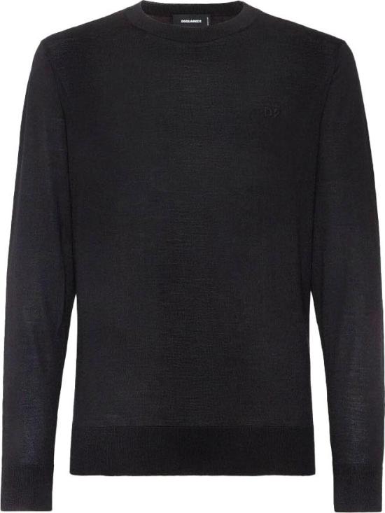 25FW 디스퀘어드2 스웨터 S74HA1442S18310900 BLACK