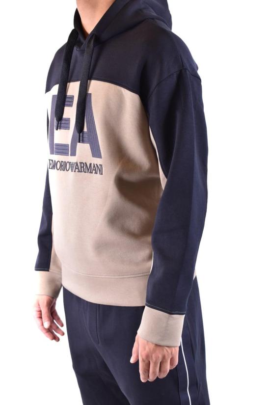  엠포리오 아르마니 후드 티셔츠 6L1MB11JHSZ0137 BEIGE - EMPORIO ARMANI