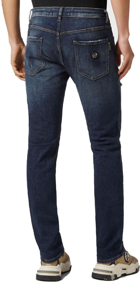  필립 플레인 데님 팬츠 FACCMDT3547PDE004N09GD BLUE - PHILIPP PLEIN