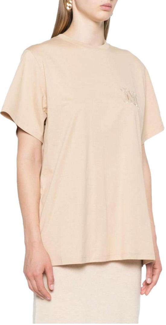 25SS 막스마라 반팔 티셔츠 2421946021600009 BROWN - MAX MARA