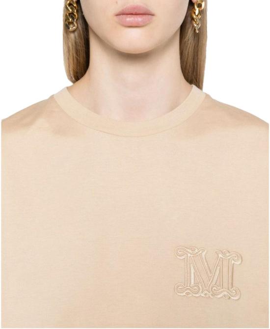 25SS 막스마라 반팔 티셔츠 2421946021600009 BROWN - MAX MARA