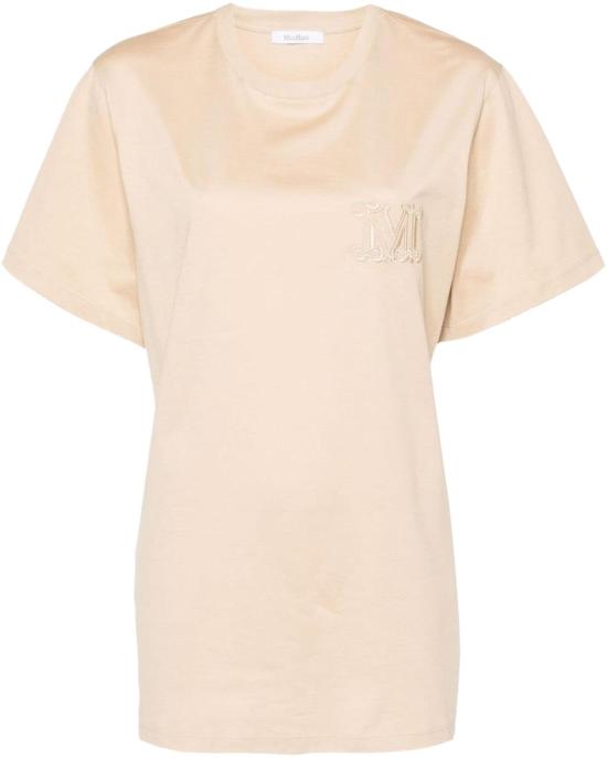 25SS 막스마라 반팔 티셔츠 2421946021600009 BROWN