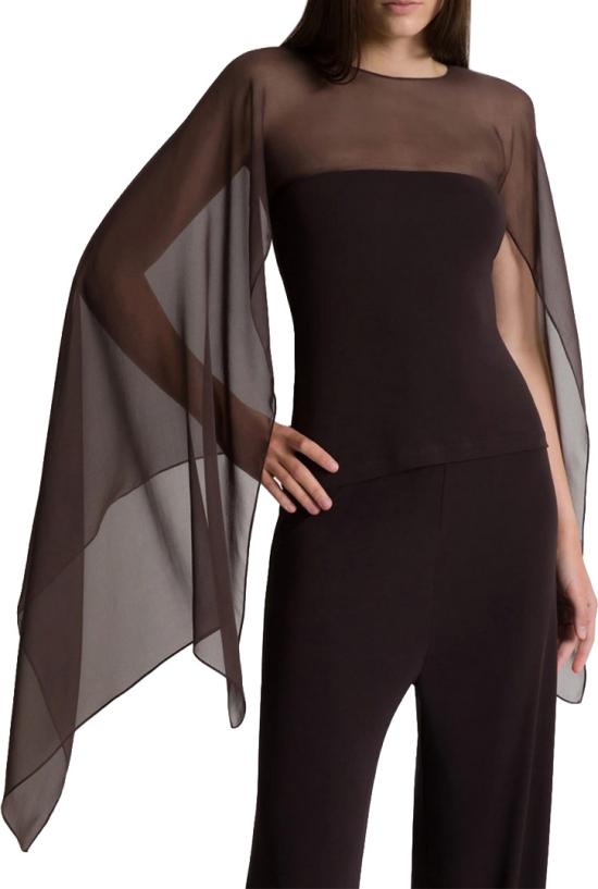 26SS 알베르타 페레티 탑 889781521368 BROWN - ALBERTA FERRETTI