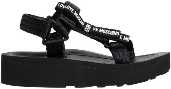  모스키노 샌들 JA16444I0IIX9000 BLACK