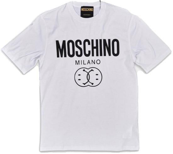  모스키노 탑 J072520411001 WHITE