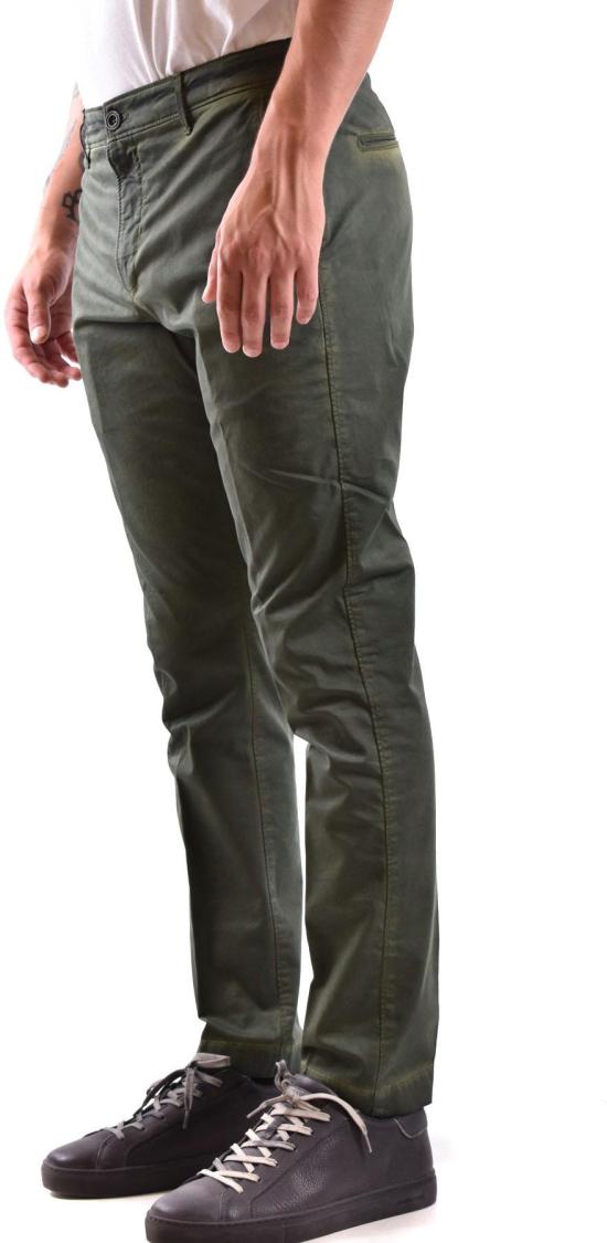  돈답 팬츠 UP570RSE036XBN9626 GREEN - DONDUP