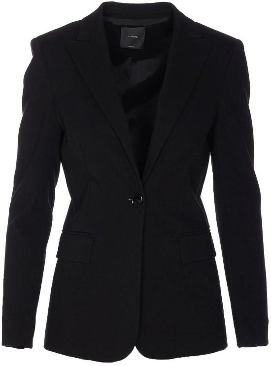25FW 핑코 코트 104903A24CZ99 BLACK