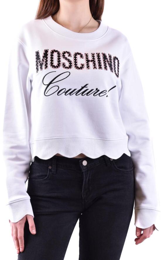  모스키노 스웨터 J17064281001 WHITE
