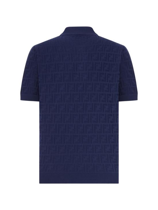 26FW 펜디 폴로 티셔츠 FZC162 AUW0 F0QA2 DARK BLUE DOM - FENDI