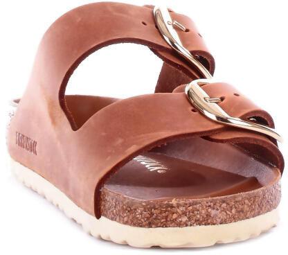 26SS 버켄스탁 샌들 1011073ARIZONABIGBUCKLECOGNAC BEIGE - BIRKENSTOCK