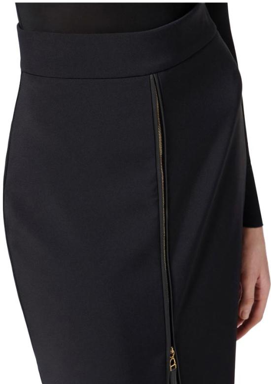 25FW 엘리자베타프랜치 미디 스커트 GO13456E2110 BLACK - ELISABETTA FRANCHI